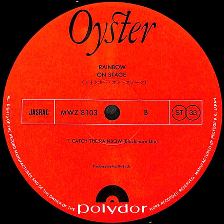 レインボー / レインボー・オン・ステージ［※国内盤,品番:MWZ 8103/4,2枚組］[8Pオール・カラー・写真集付き](LPレコード)