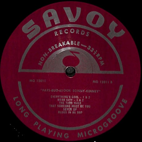 ファッツ・ナヴァロ / Fats Bud-Klook-Sonny-Kinney [※輸入盤,生産国:US,品番:MG 12011］(LPレコード)