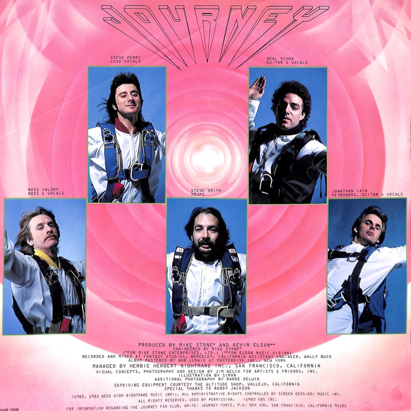 ジャーニー / フロンティアーズ [※国内盤,品番:25AP-2500］(LPレコード