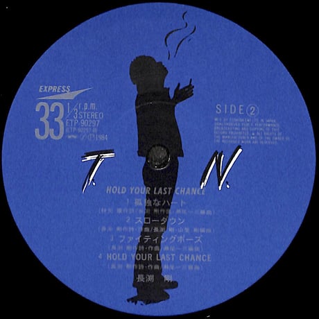 長渕剛 / ホールド・ユアー・ラスト・チャンス [※国内盤,品番:ETP-90297］ (LPレコード)