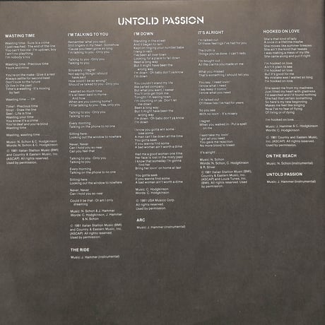 ニール・ショーン&ヤン・ハマー / 閃光 [※国内盤,品番:25AP 2228］(LPレコード)