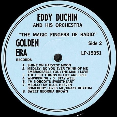 エディ・デューチン&ヒズ・オーケストラ / The Magic Fingers Of Radio [※輸入盤,生産国:US,品番:LP 15051］(LPレコード)