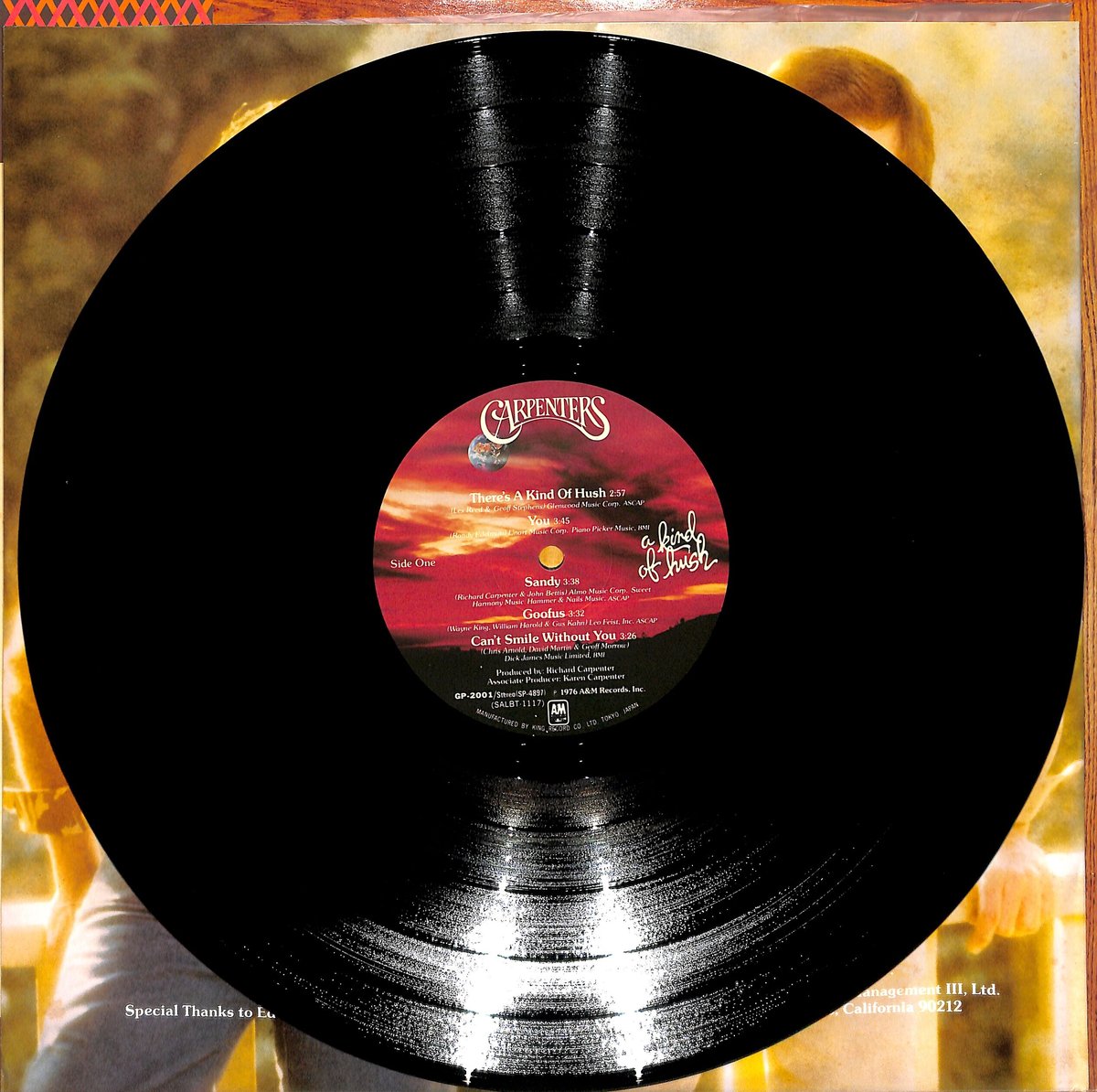 Carpenters レコード カーペンターズ – Sing / I Won't Last A Day Without You】7