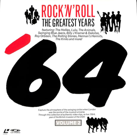 ロック映像年鑑1964 Vol.2 [発売年:1989年][※品番:VAL-3108](Laser Disc)