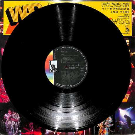 WAR / LIVE!（LPレコード）