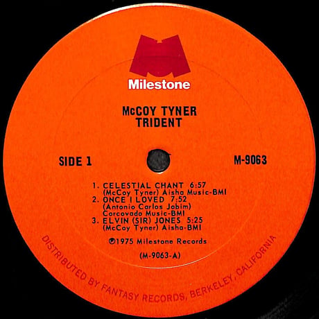 マッコイ・タイナー / Trident［※輸入盤,生産国:US,品番:M-9063］(LPレコード)