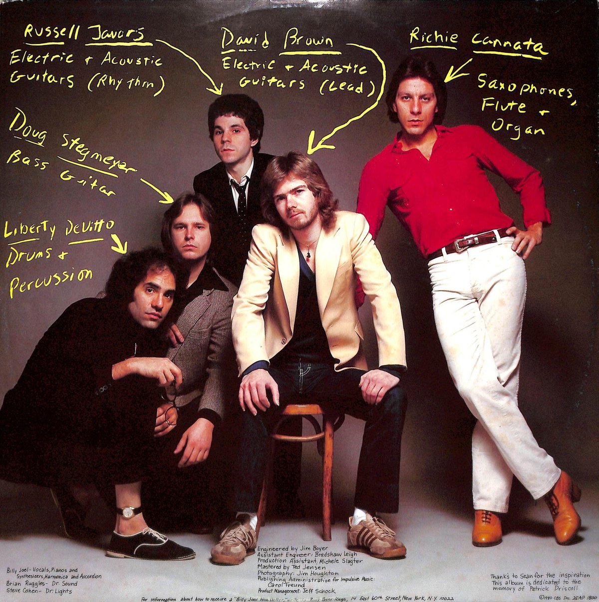 ビリー・ジョエル / グラス・ハウス [※国内盤,品番:25AP 1800］(LP