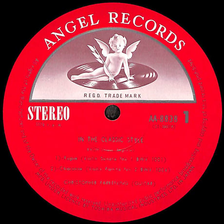 クリストファー・パークニング / In The Classic Style [※国内盤,品番:AA-8838］(LPレコード)