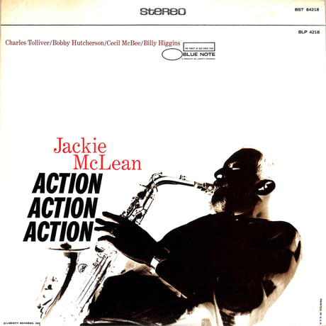 Jackie McLean / Action (US再発 , STEREO)（LPレコード）