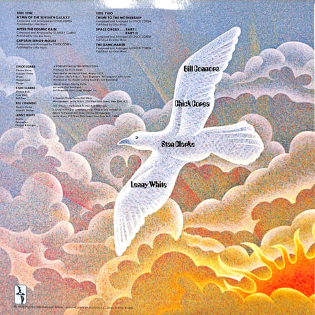リターン・トゥ・フォーエヴァー,チック・コリア / Hymn Of The Seventh Galaxy [※国内盤,品番:18MJ 9007］(LPレコード)