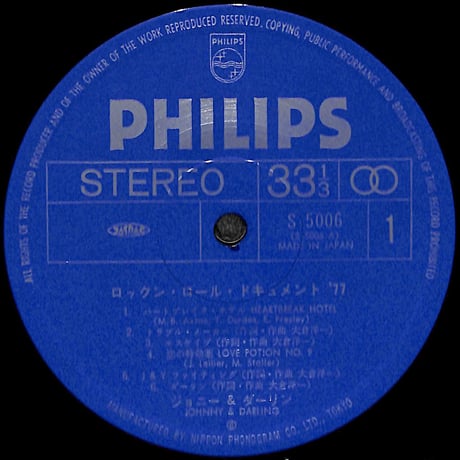 ジョニー大倉 / ロックン・ロール・ドキュメント'77 [※国内盤,品番:S-5006～7,2枚組］(LPレコード)