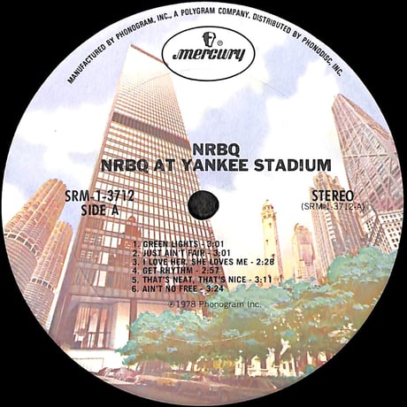 NRBQ / NRBQ At Yankee Stadium [※輸入盤,生産国:US,品番:SRM-1-3712］(LPレコード)
