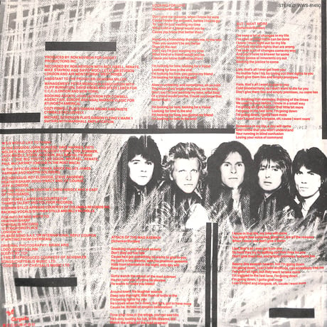 ザ・マイケル・シェンカー・グループ / 神話 [※国内盤,品番:WWS-81450］ (LPレコード)