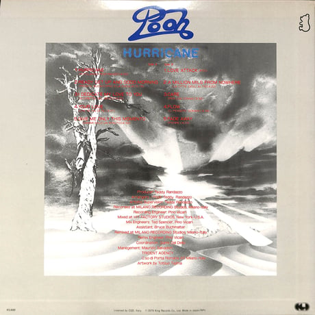 イ・プー / Hurricane [※国内盤,品番:GP-768］(LPレコード)