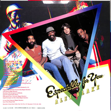 アレックス・ブレイク / Especially For You [※国内盤,品番:YX-7549-ND］(LPレコード)
