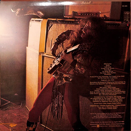 テッド・ニュージェント,アンボイ・デュークス / Ted Nugent's Amboy Dukes Tooth, Fang & Claw［※輸入盤,生産国:US,品番:DS-2203］(LPレコード)