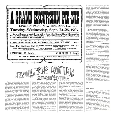 New Orleans Ragtime Orchestra [※輸入盤,生産国:US,品番:1058］(LPレコード)