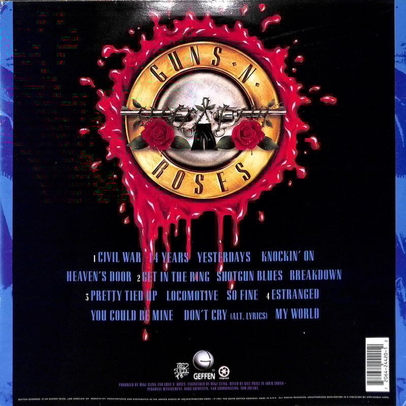 ガンズ・アンド・ローゼズ / Use Your Illusion II [※輸入盤,生産国:U