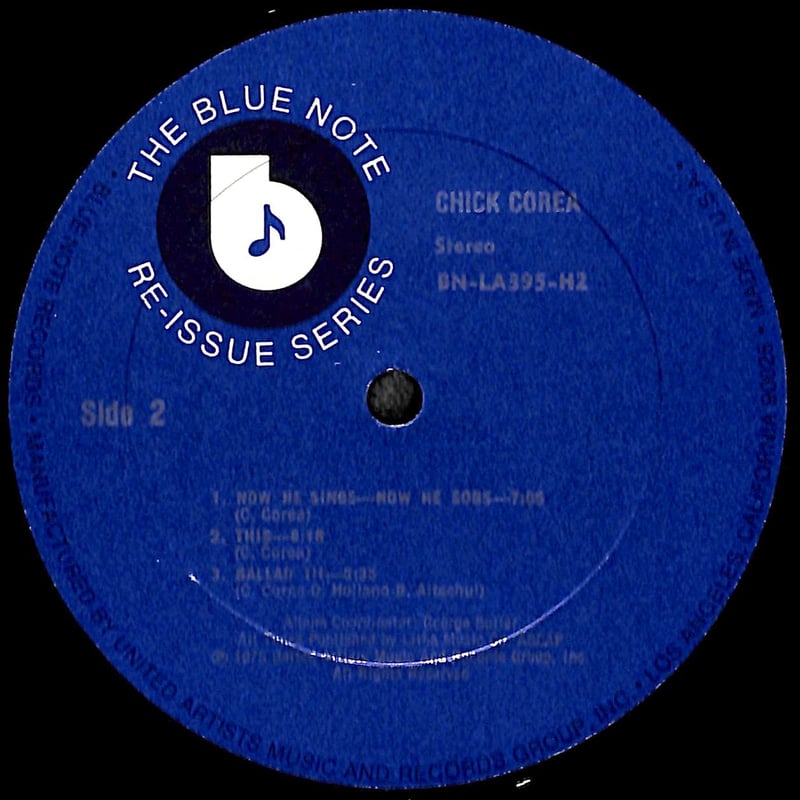 チック・コリア / Chick Corea [※輸入盤,生産国:US,品番:BN