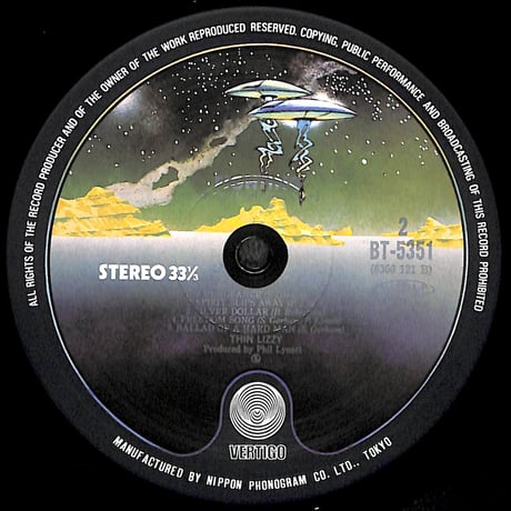 シン・リジィ / ファイティング!! [※国内盤,品番:BT-5351］(LPレコード)