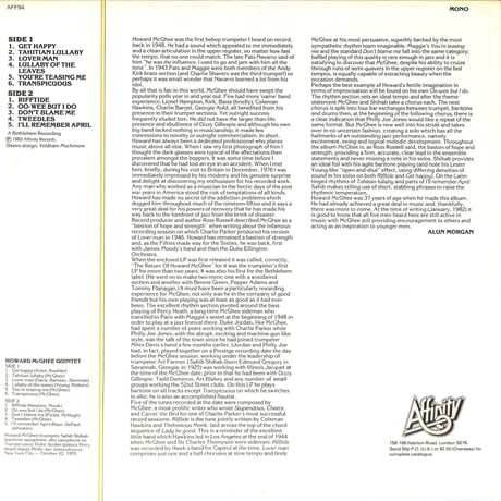 ハワード・マギー・クインテット / That Bop Thing [※輸入盤,生産国:UK,品番:AFF 94］(LPレコード)