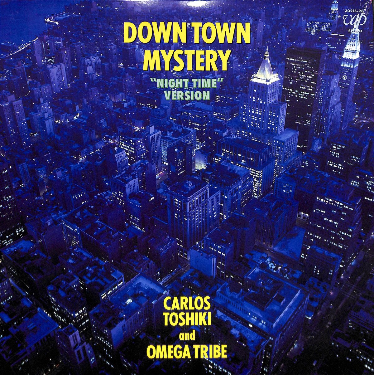 カルロストシキ&オメガトライブ DOWN TOWN 8cm8センチシングルCD カルロス・トシキ＆オメガトライブ / Down Town Mystery 