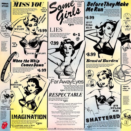 ローリング・ストーンズ  / SOME GIRLS［※US盤 品番:COC-39108,STERLING刻印入］