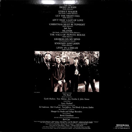 ザ・バンド / アイランド [※国内盤,品番:ECS-80780］(LPレコード)