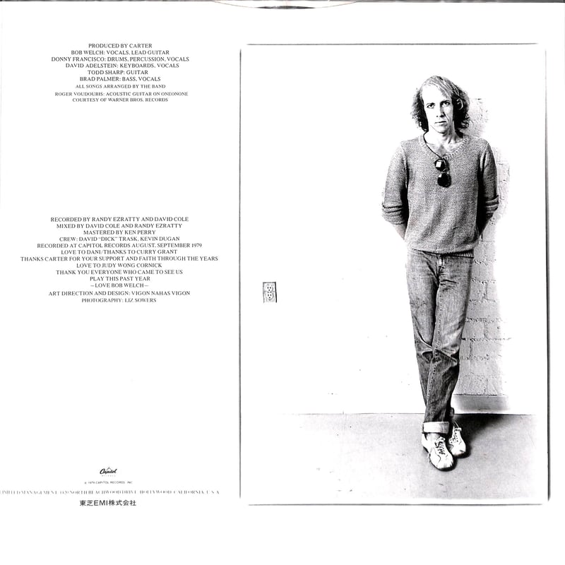 ボブ・ウェルチ / ジ・アザー・ワン [※国内盤,品番:ECS-81280］(LP 