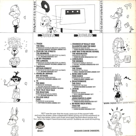 Streets [※輸入盤,生産国:UK,品番:BEGA 1］(LPレコード)
