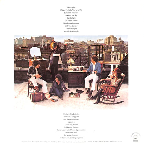 ジャニス・イアン / 奇跡の街 [※国内盤,品番:25AP 345］(LPレコード)