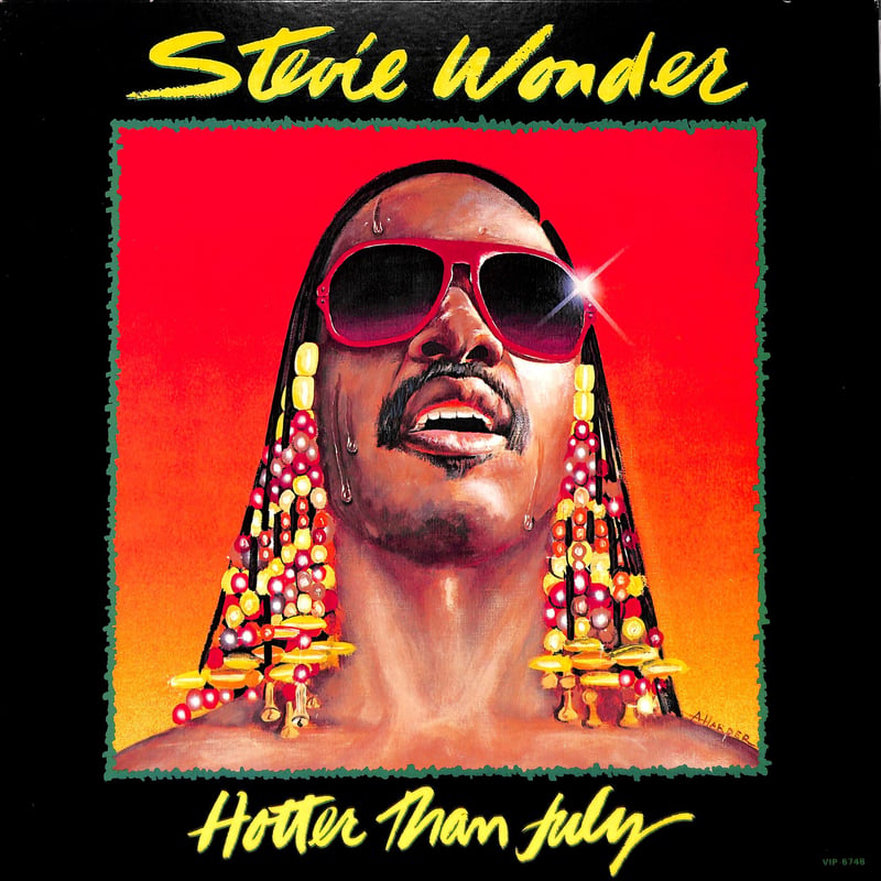 スティービー・ワンダー他 レコード5枚セット。 スティーヴィー・ワンダー / Hotter Than July [※国内盤,品番:VIP-67