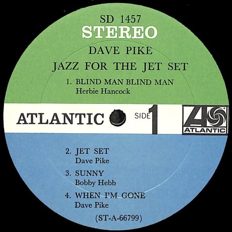 デイヴ・パイク / Jazz For The Jet Set［※輸入盤,生産国:US,品番:SD 1457］(LPレコード)