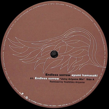 浜崎あゆみ / Endless Sorrow [※国内盤,品番:RR12-88301］(LPレコード)