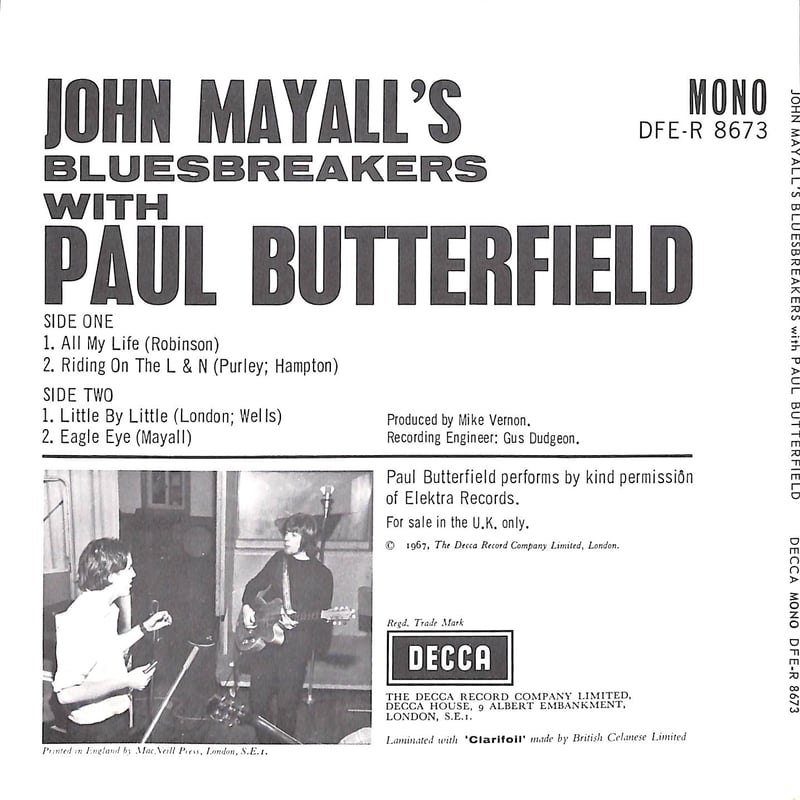 ジョン・メイオール＆ザ•ブルースブレイカーズ 紙ジャケット5タイトルセット 美品 ジョン・メイオール＆ザ•ブルースブレイカーズ 紙ジャケット5タイトル