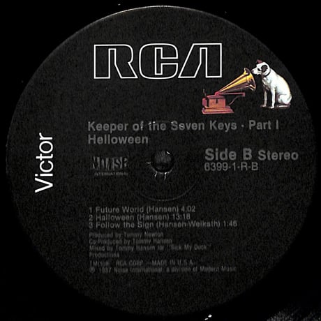 ハロウィン / Keeper Of The Seven Keys (Part I) [※輸入盤,生産国:US,品番:6399-1-R］(LPレコード)