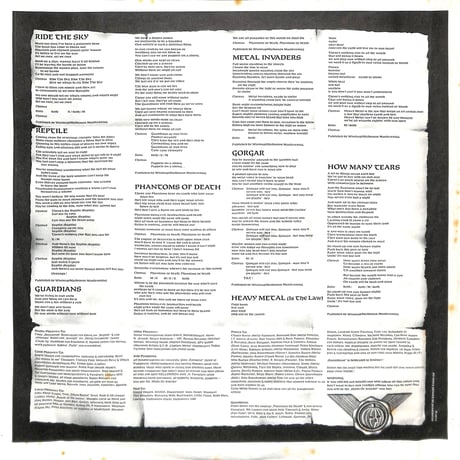 ハロウィン / Walls Of Jericho [※輸入盤,生産国:Germany,品番:N0032］(LPレコード)