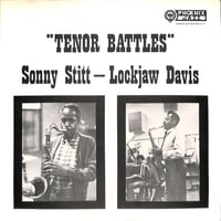 ソニー・スティット,ロックジョウ・デイヴィス / Tenor Battles [※輸入盤,生産国:US,品番:LP-19］(LPレコード)