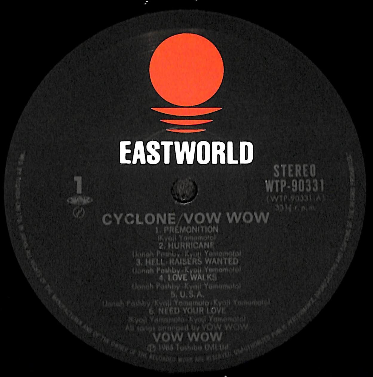 VOW WOW / サイクロン [※国内盤,品番:WTP-90331］(LPレコード) | B