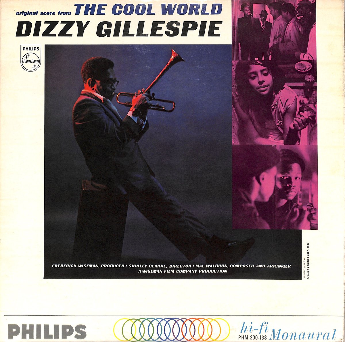 Dizzy Gillespie / The Cool World (USオリジナル,MONO)