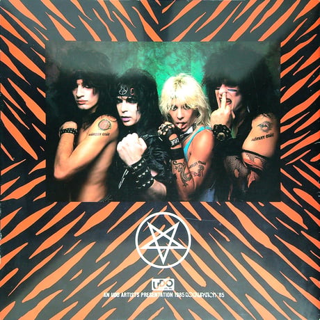 Motley Crue / JAPAN TOUR 1985 (1980年代北米を中心としたスタジアムロック・ムーブメント(LAメタル）の代表的なバンド) (コンサートパンフレット)