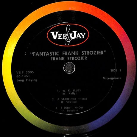 フランク・ストロジャー / Fantastic Frank Strozier［※輸入盤,生産国:US,品番:VJLP-3005］(LPレコード)