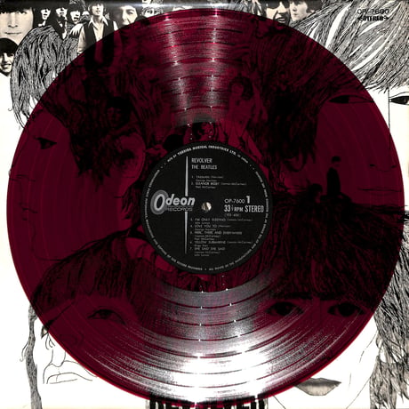 ビートルズ / リボルバー [※国内盤,品番:OP 7600,赤盤］ (LPレコード)