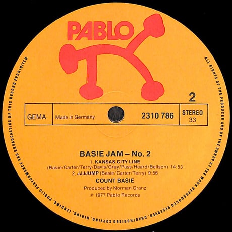 カウント・ベイシー / Basie Jam #2 [※輸入盤,生産国:Germany,品番:2310 786］(LPレコード)