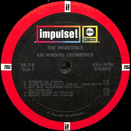 カイ・ウィンディング / The Incredible Kai Winding Trombones [※輸入盤,生産国:US,品番:A-3］(LPレコード)