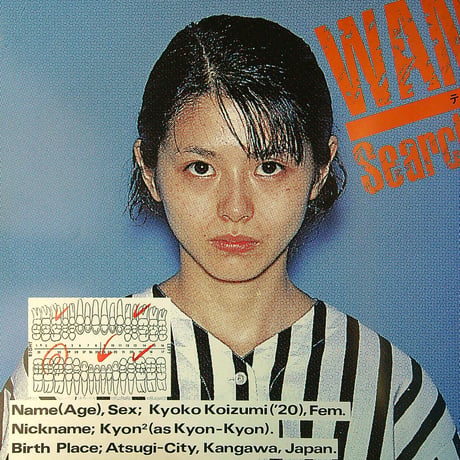 小泉今日子 / TERRO Kyoko Koizumi Concert Tour '86 Reborn カクメイ (コンサートパンフレット)