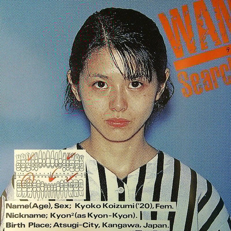 小泉今日子　ツアーパンフレット9冊＋写真集1冊＝10点セット♪ 小泉今日子 / TERRO Kyoko Koizumi Concert Tour '86 Re