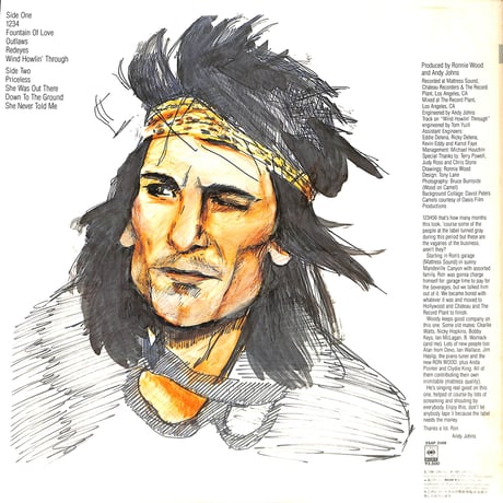 ロン・ウッド / 1234 [※国内盤,品番:25AP 2149］(LPレコード)