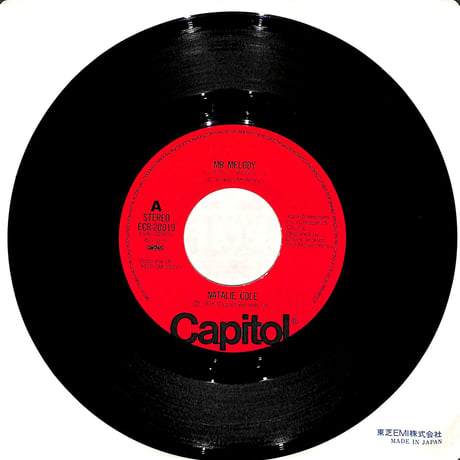 ナタリー・コール / ミスター・メロディー・幸せの夜［※日本盤 品番:ECR-20019］(7inchシングル)