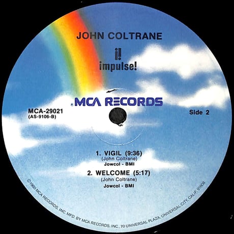 ジョン・コルトレーン / Kulu Sé Mama  [※輸入盤,生産国:US,品番:MCA-29021］(LPレコード)